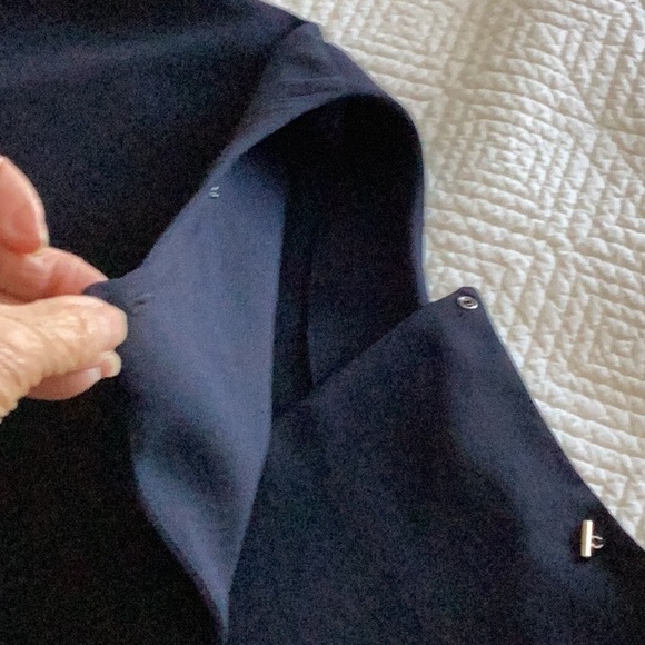 Mango Navy Dress Size 10 - Picture 11 of 16